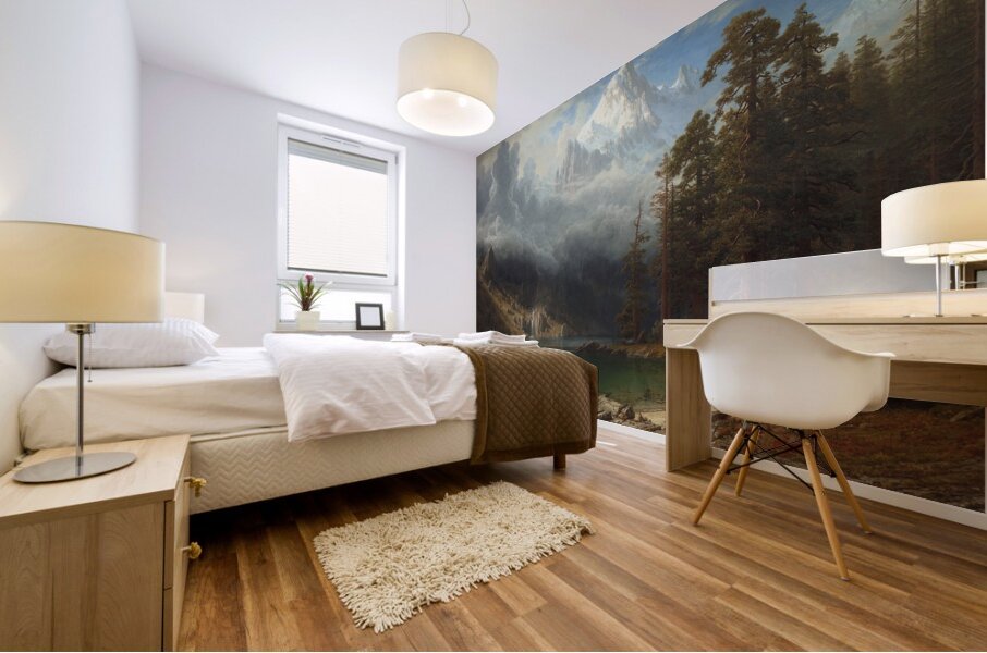 Mount Corcoran [c. 1876–1877] by Albert Bierstadt [1830–1902] Mural print