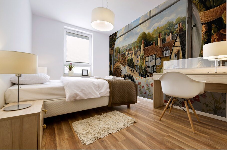 Cat Nap Overlook H29NJP 45 Mural print