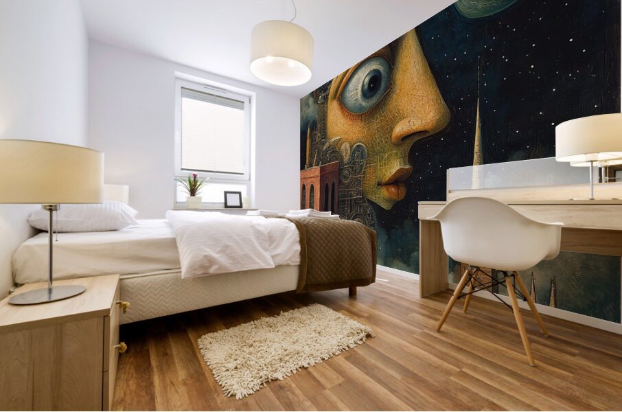 Celestial Cognition 48H9N2 62 Mural print