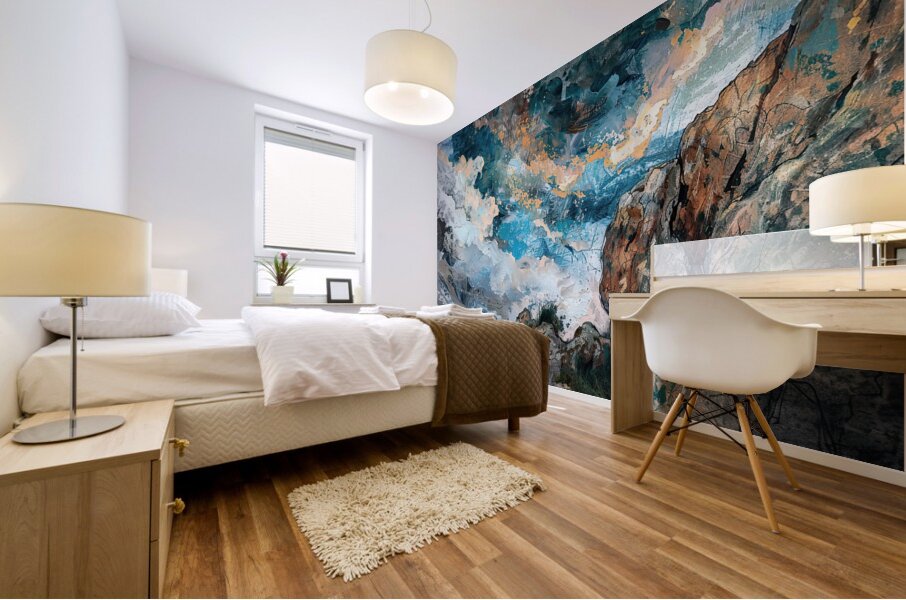 Celestial Crag Ascent H9P4N2 57 Mural print