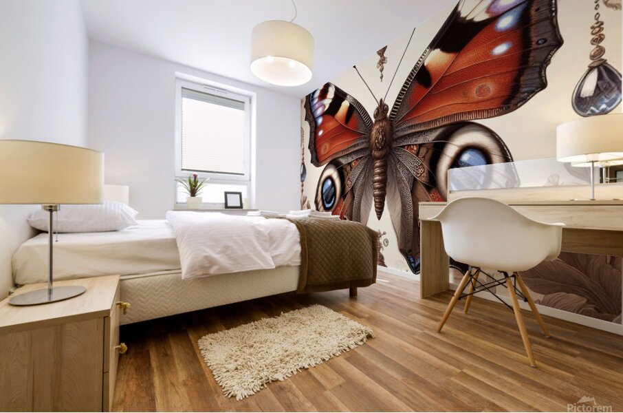 papillon  Mural print