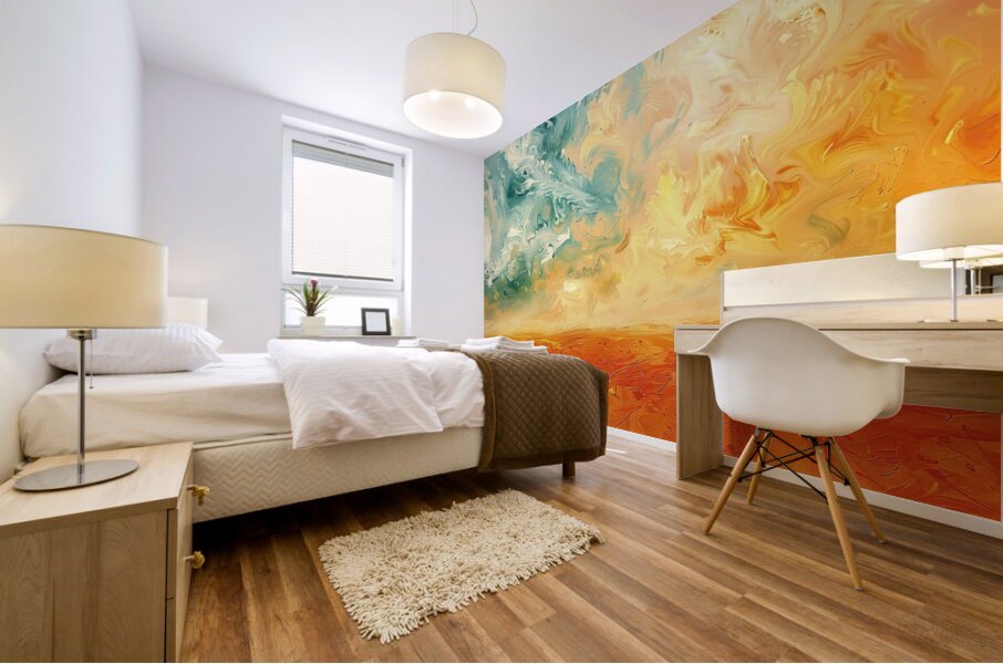 Celestial Desert Glow H92N5Z 50 Mural print