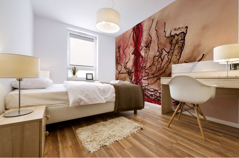 La flamme  Mural print