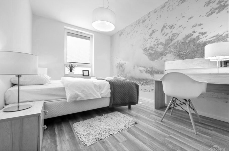 Winter Sulfur Mine  Mural print