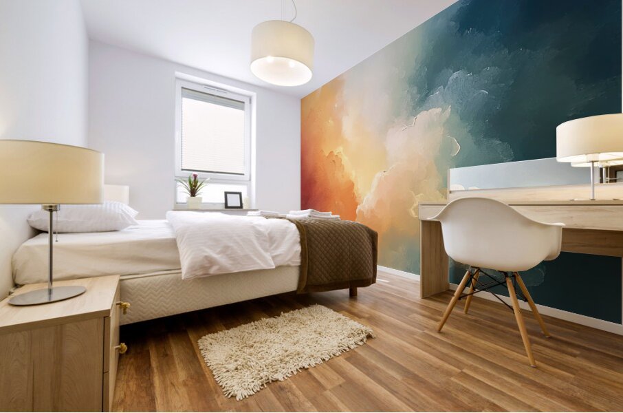 Celestial Embrace ZX49K2 45 Mural print