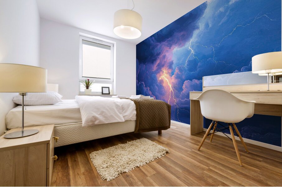 Celestial Fury Unleashed JH92N3 65 Mural print