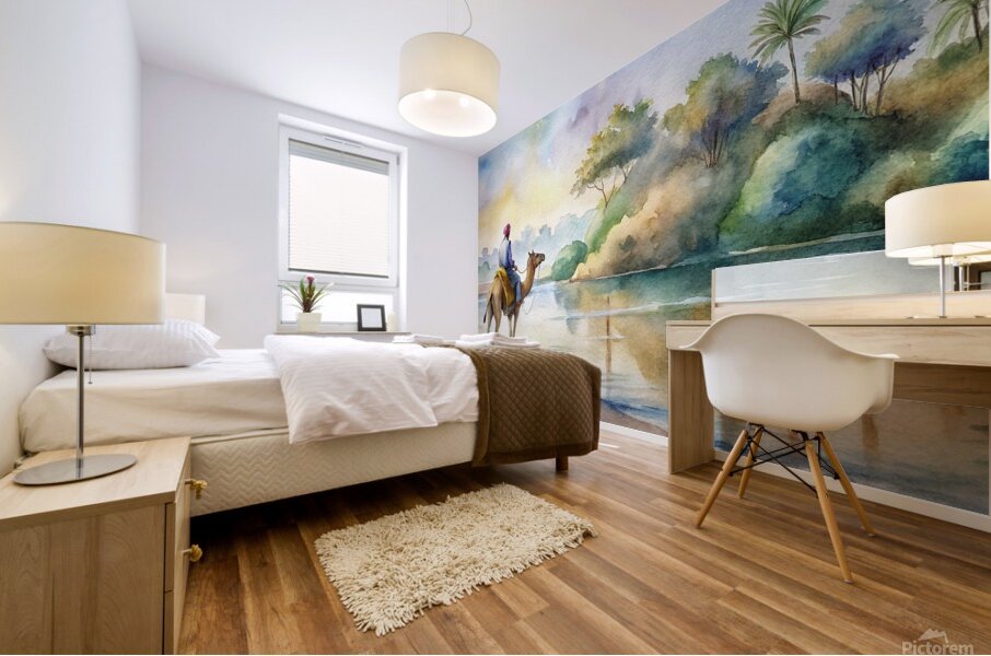                                         Desert Reflections Mural print