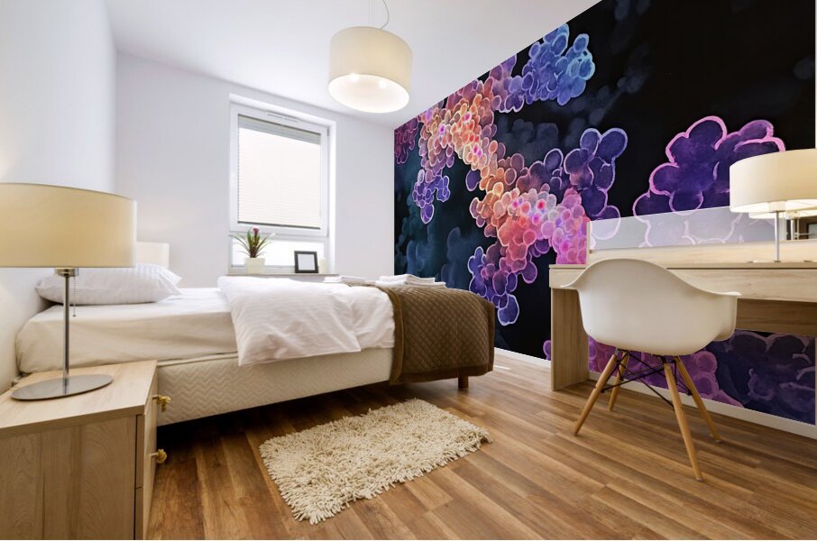 Cellular Harmony ZX49CV 58 Mural print