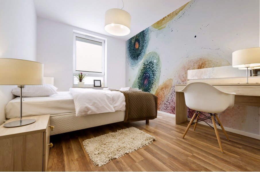 Cellular Echoes ZH92N5 55 Mural print