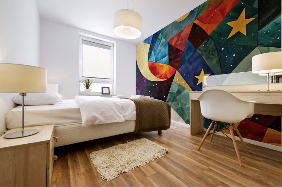 Celestial Fragments 29HBNZ 60 Mural print