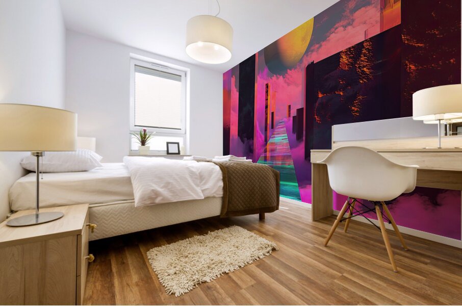 Celestial Passage 9H2N5Z 52 Mural print