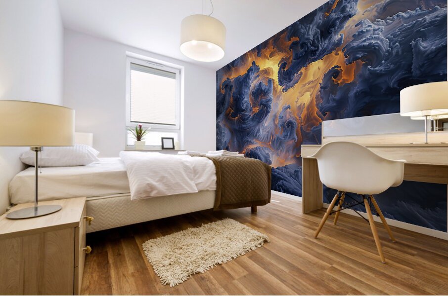 Celestial Turbulence Y92H5Z 60 Mural print