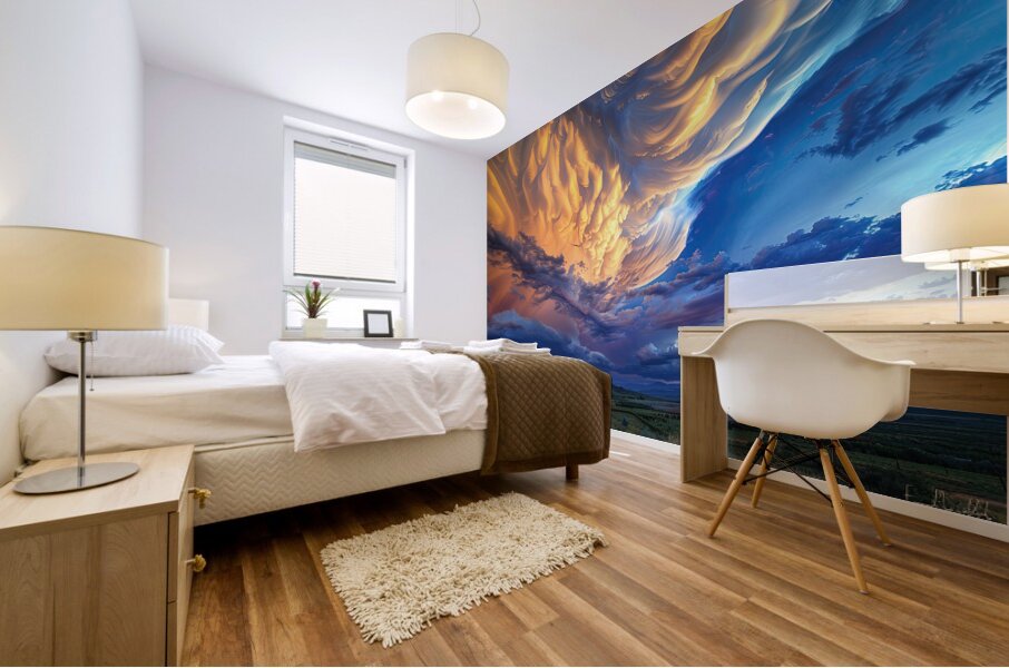 Celestial Undulations ZX92N5 67 Mural print