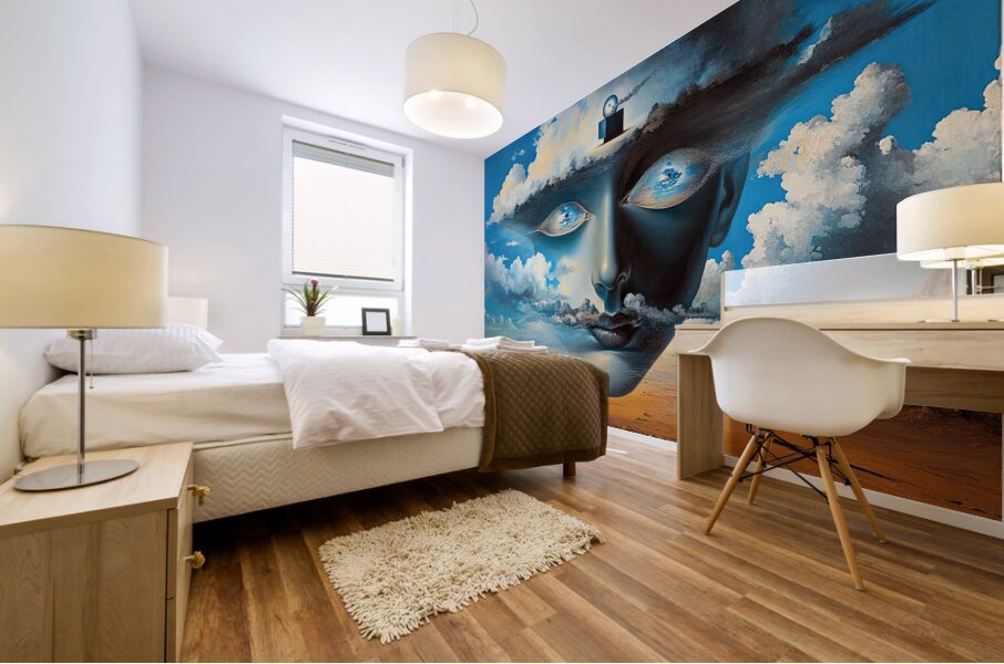 Celestial Visage H9P4Z2 60 Mural print