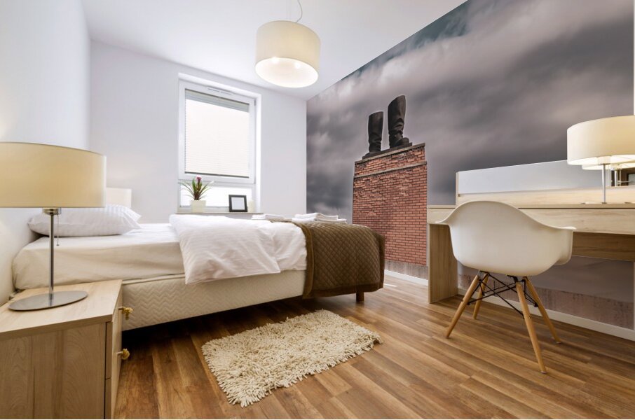 Stalin Boots Mural print