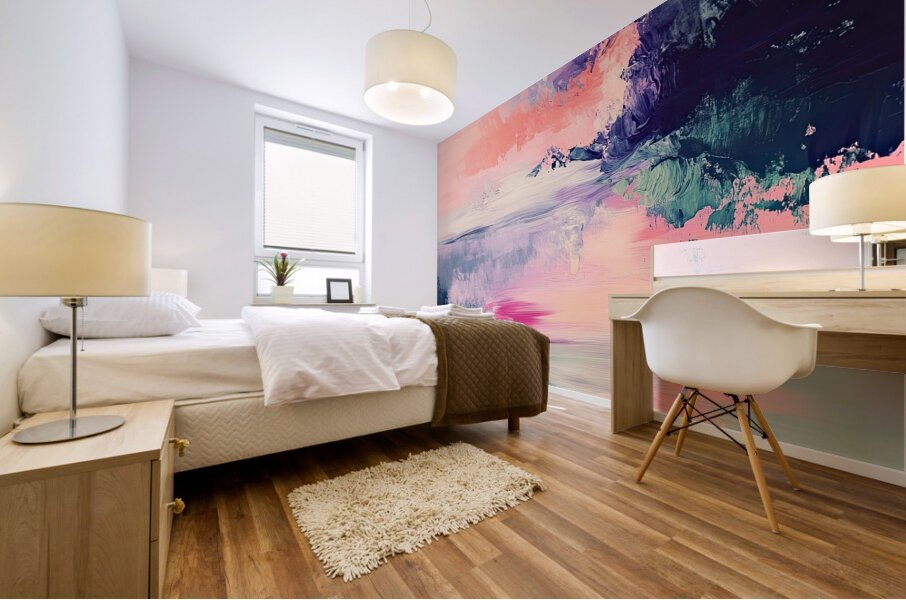 Chromatic Horizon Breeze Y92N5 63 Mural print