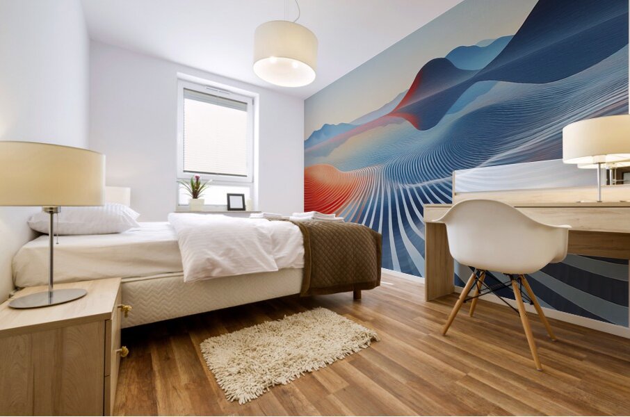 Chromatic Horizon VZ92HJ 60 Mural print