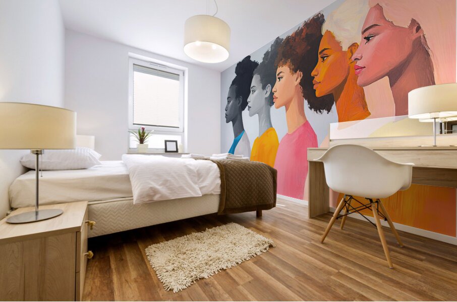 Chromatic Humanity 529HJZ 57 Mural print