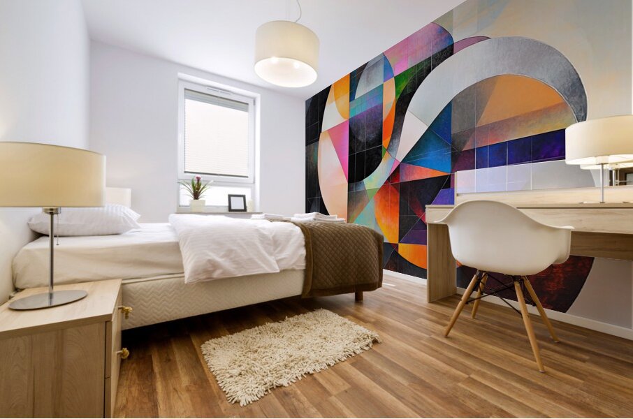 Chromatic Interplay 42HK9P 60 Mural print