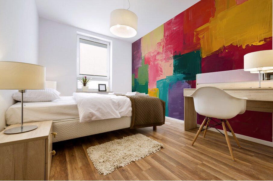 Chromatic Interplay 7HG92N 55 Mural print