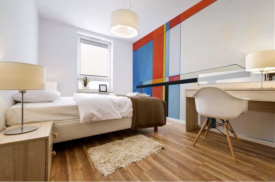 Chromatic Interplay 7P3HN 65 Mural print