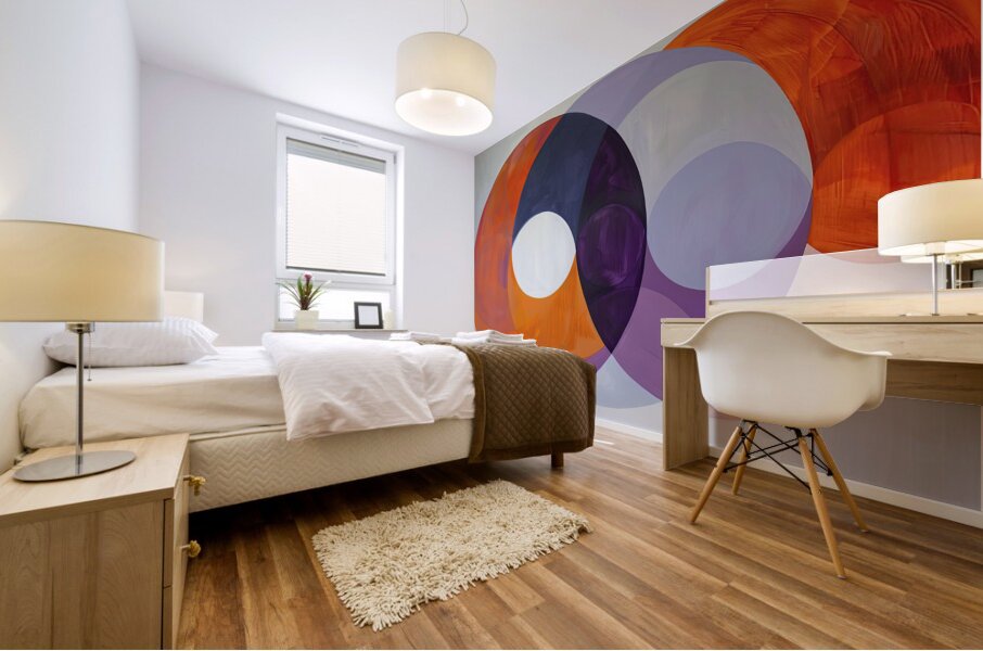 Chromatic Interplay H3N9B2 50 Mural print