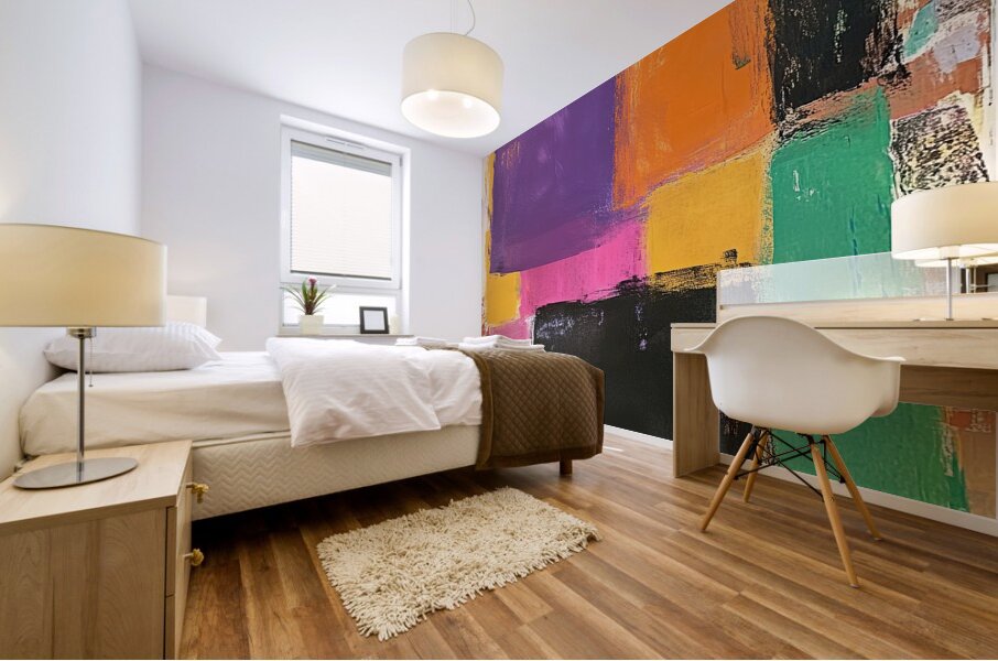 Chromatic Interplay H9P4J2 50 Mural print