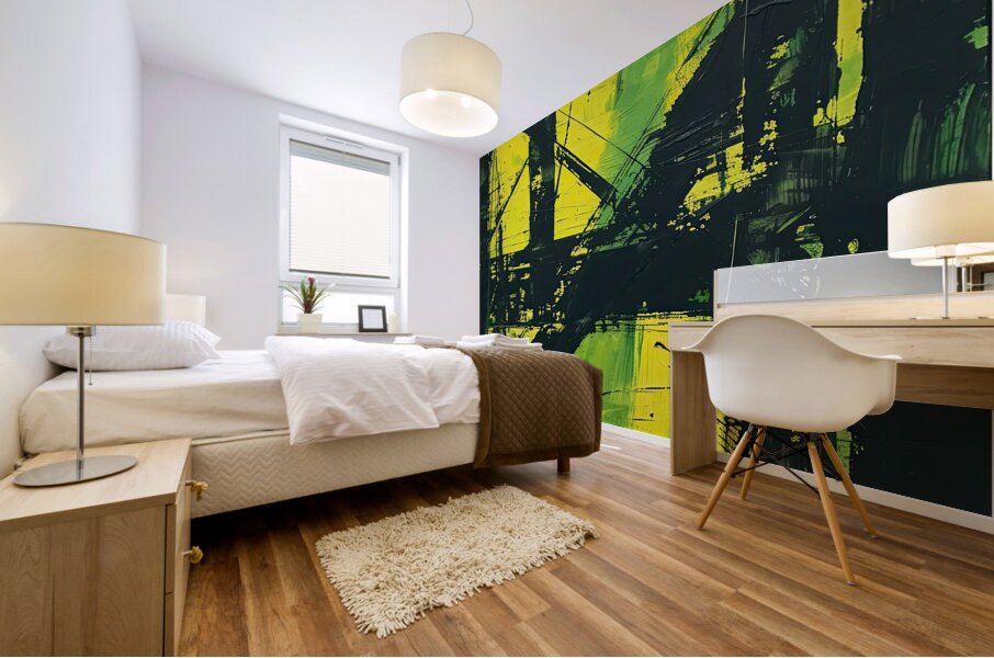 Chromatic Interplay Y23K49 60 Mural print