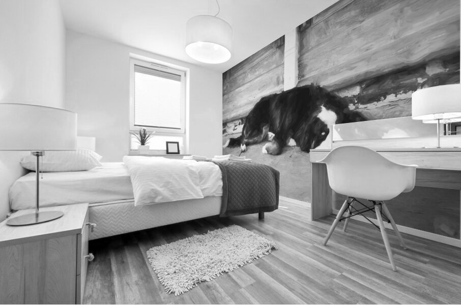 Bernese Mountain Dog Aspen X100 Mural print