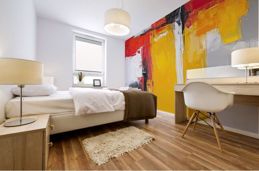 Chromatic Interplay Y59H7R 55 Mural print