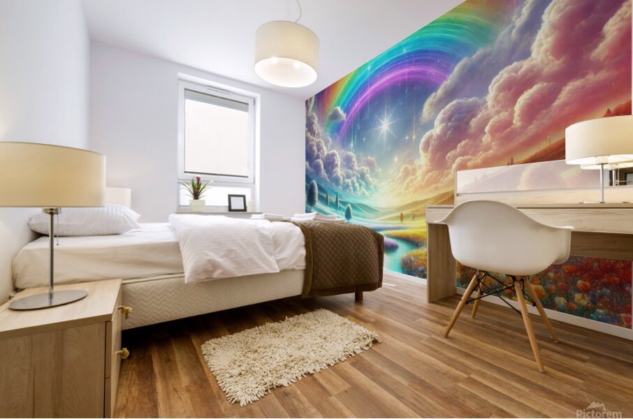 charming colorful nature 30 Mural print