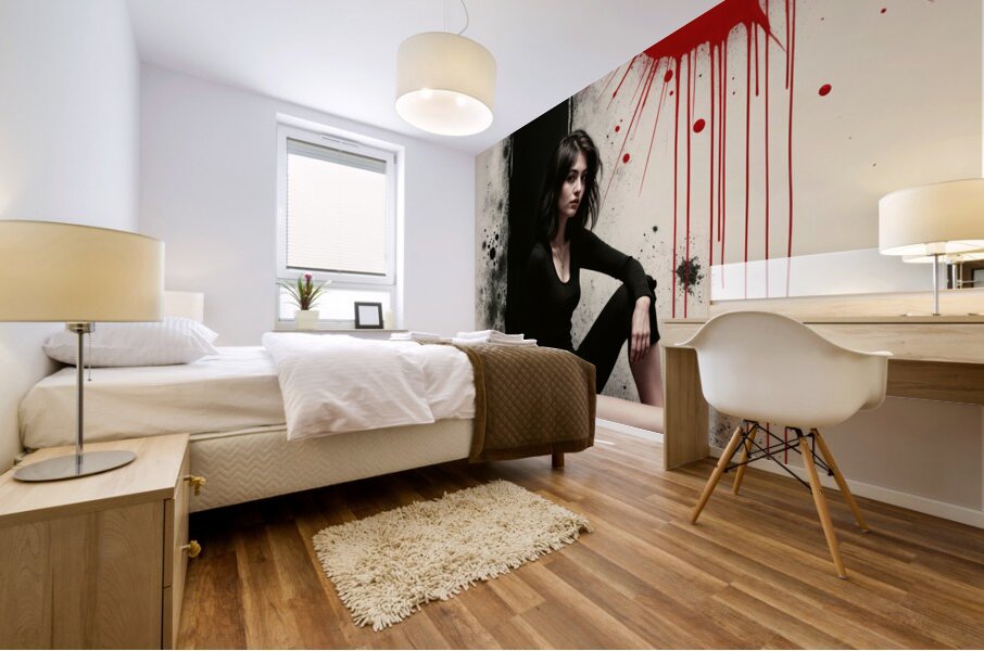 Exuding Confidence   Mural print