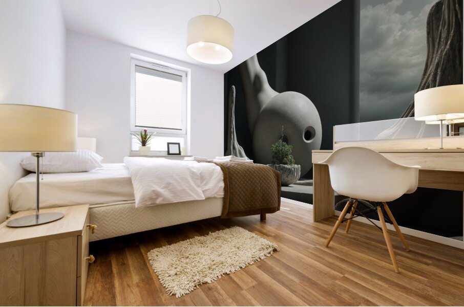  Bulbous Structure  Mural print