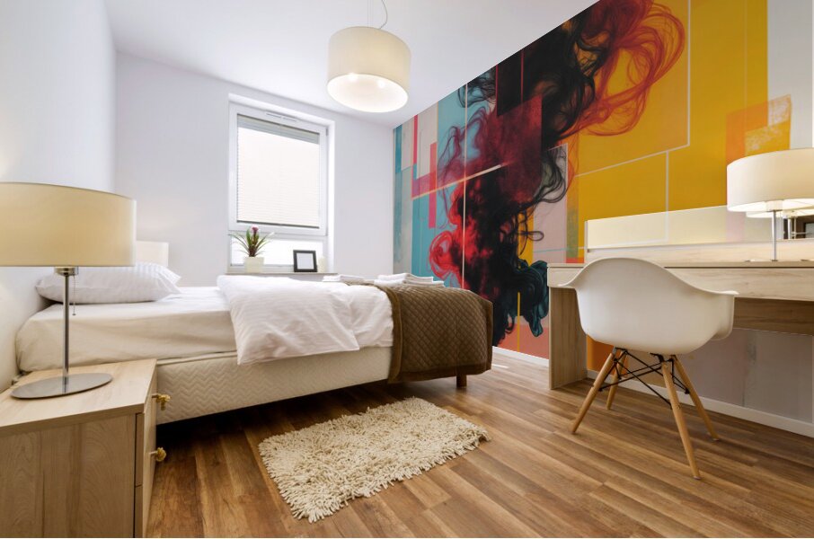  Vibrant Canvas  Mural print