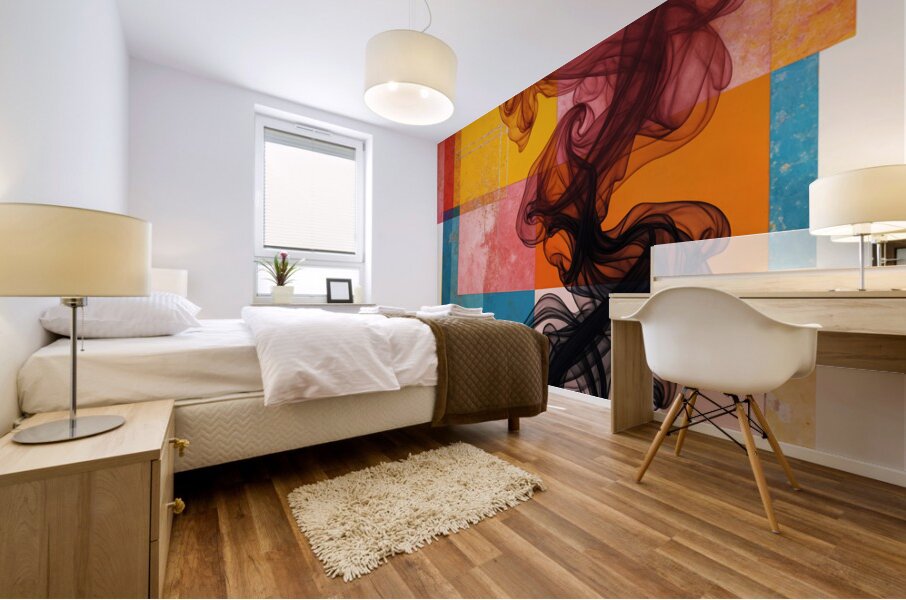 Geometric Medley  Mural print