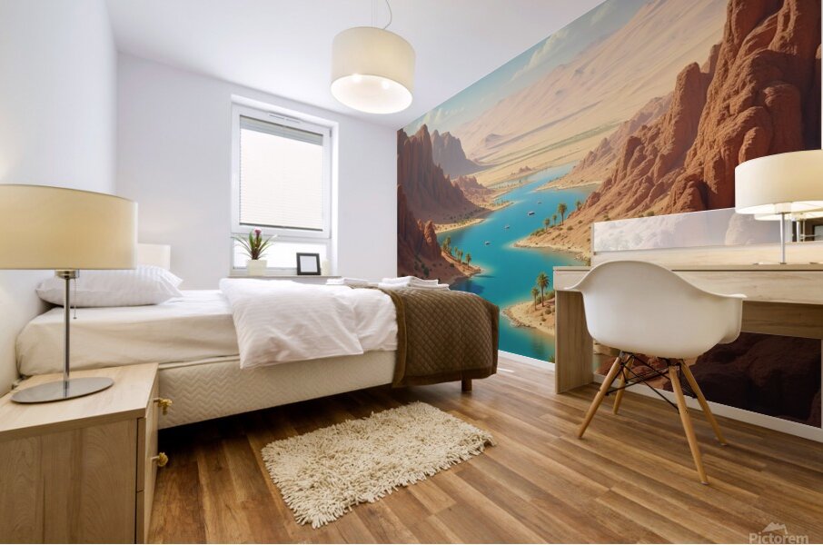 The return of goodness Mural print