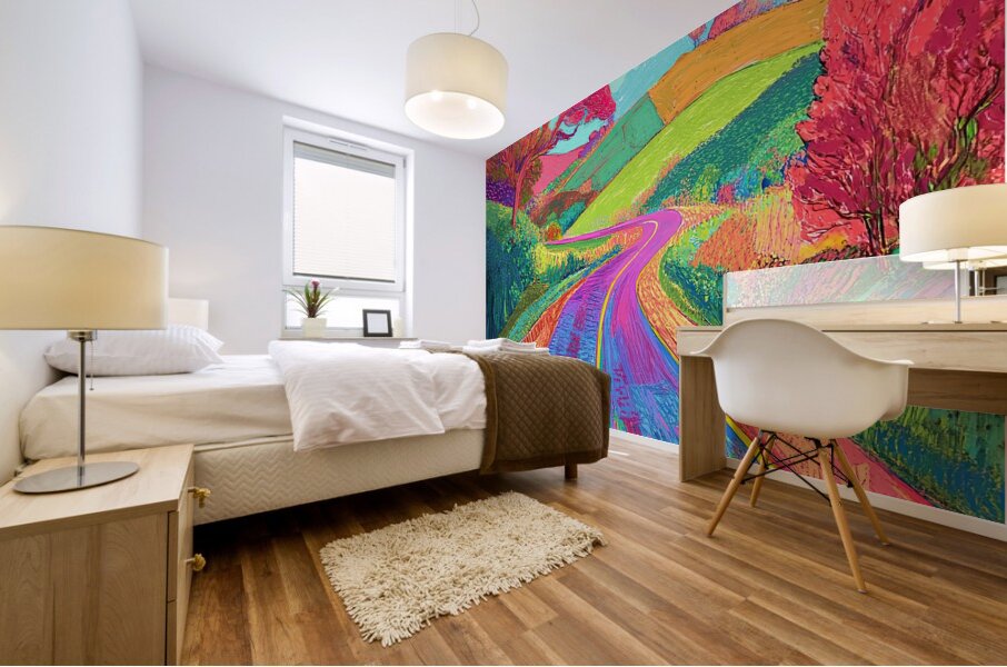 Chromatic Journey 2P9H7N 57 Mural print