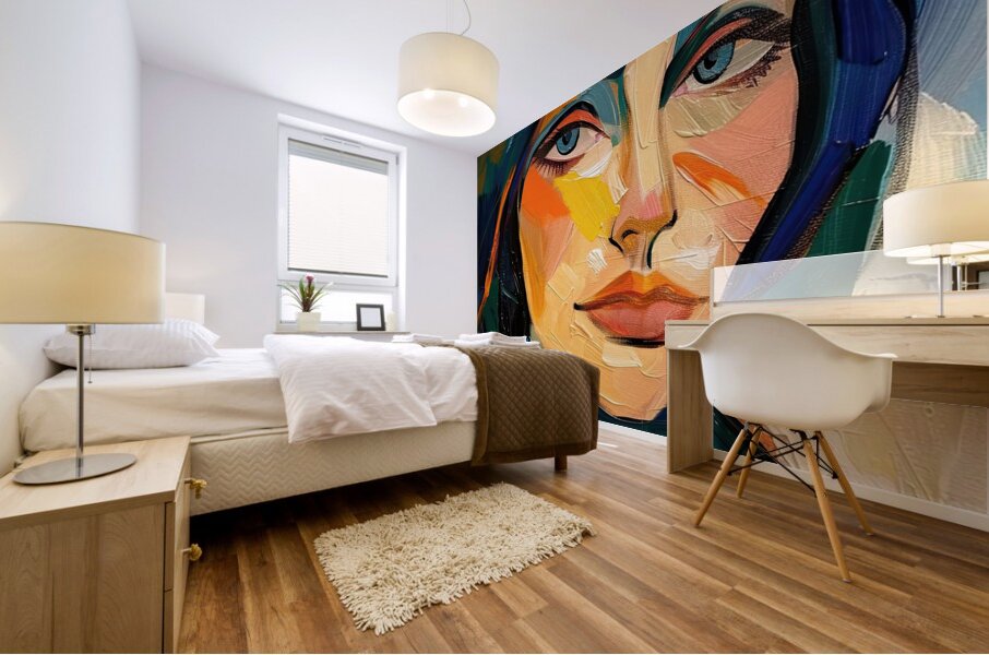 Chromatic Muse K82D3N 58 Mural print