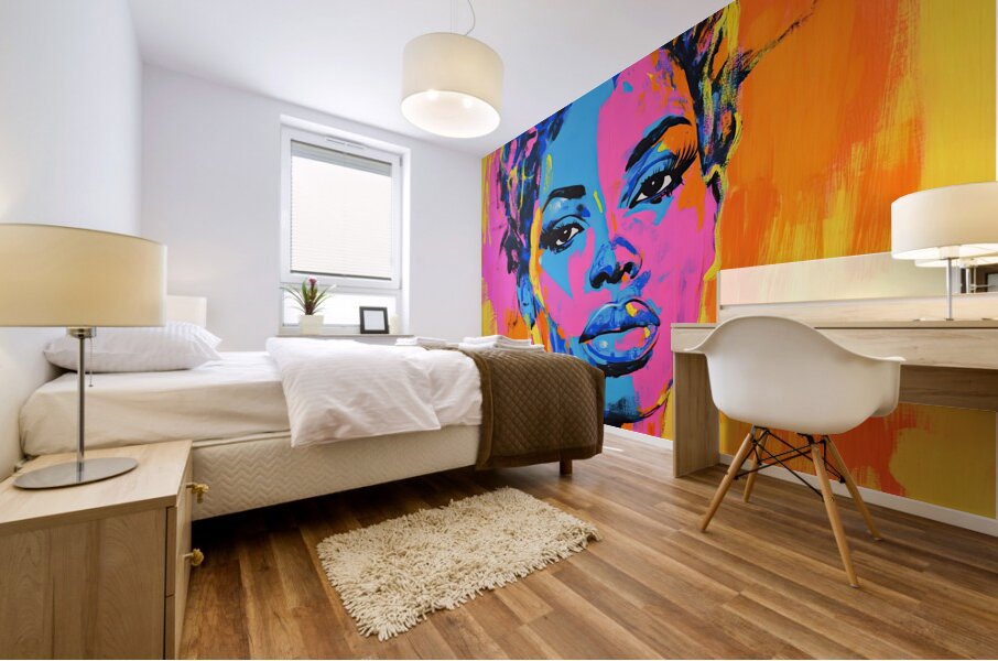 Chromatic Muse N92E4H 60 Mural print
