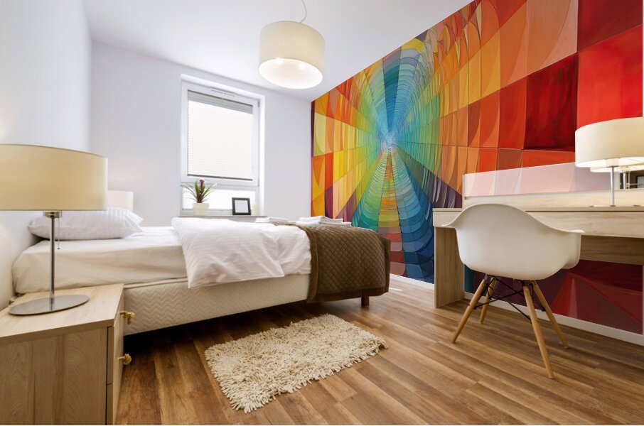Chromatic Passage 79B2N3 62 Mural print
