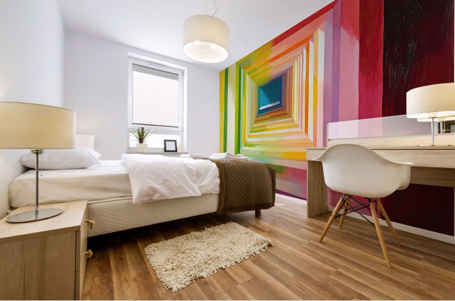 Chromatic Passage 7H9N2P 63 Mural print