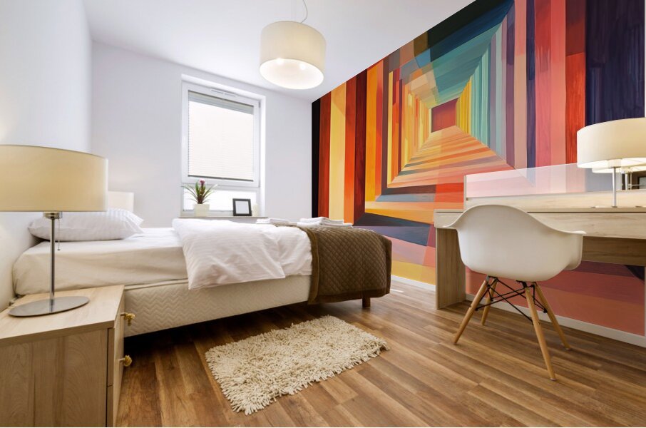 Chromatic Passage 7P3H2N 52 Mural print