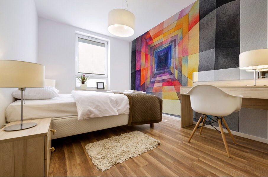 Chromatic Passage H3N5P2 62 Mural print