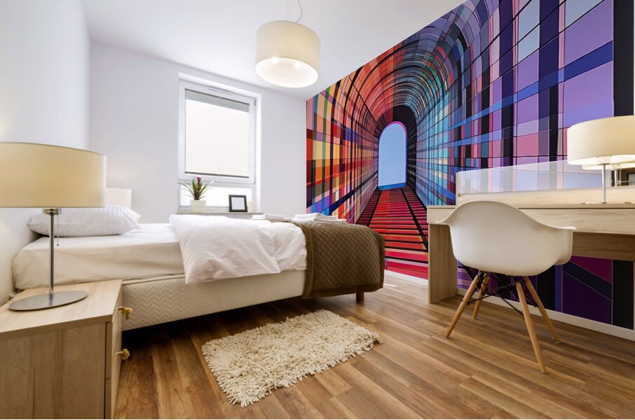 Chromatic Passage H92N3Z 65 Mural print