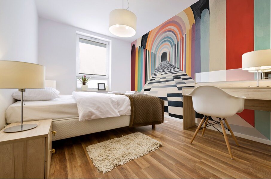 Chromatic Passage N92H5Z 57 Mural print