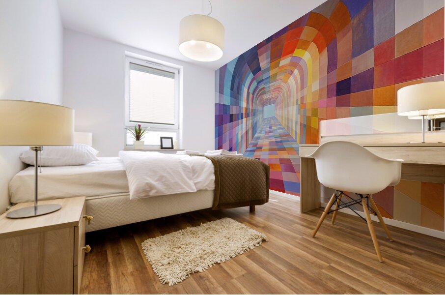 Chromatic Passage N593HJ 57 Mural print