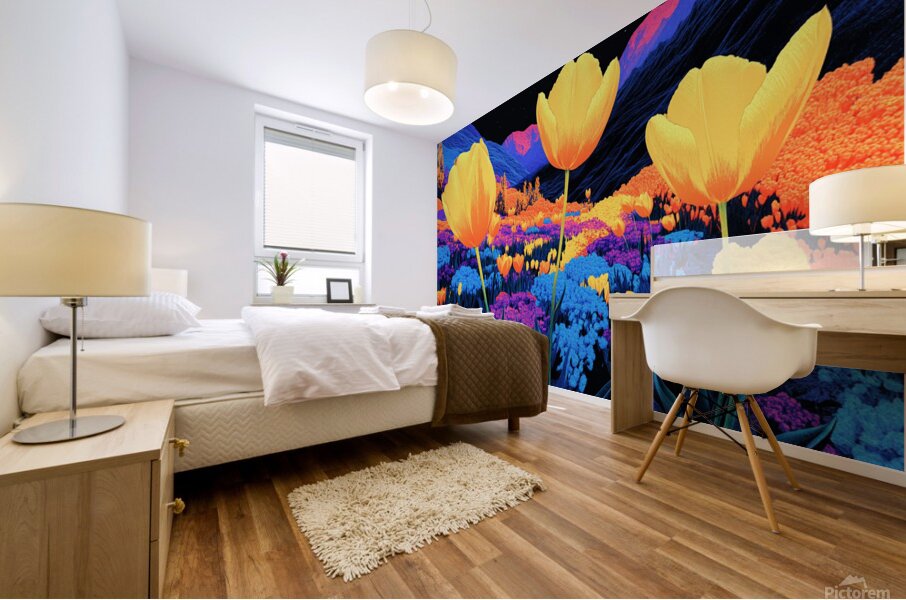 Festival of Tulips II 1 Mural print