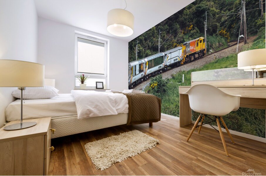 Tourist Train Mural print
