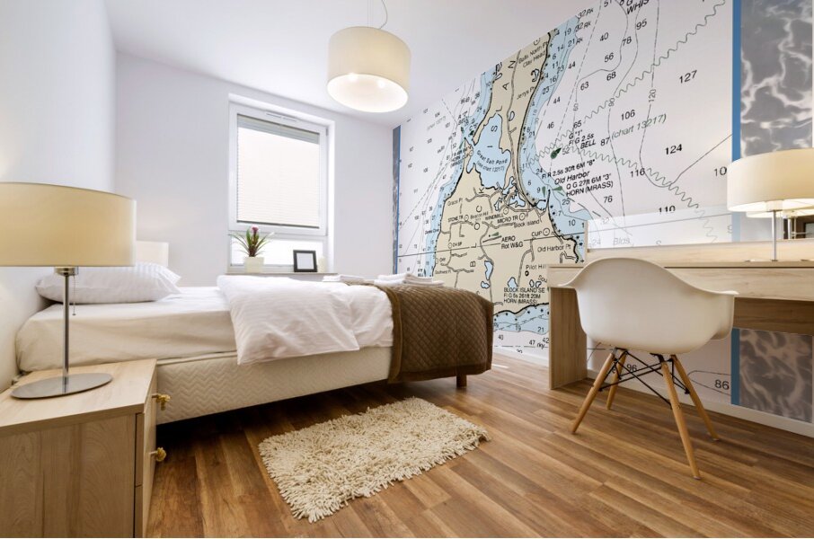 Block Island RI II Mural print