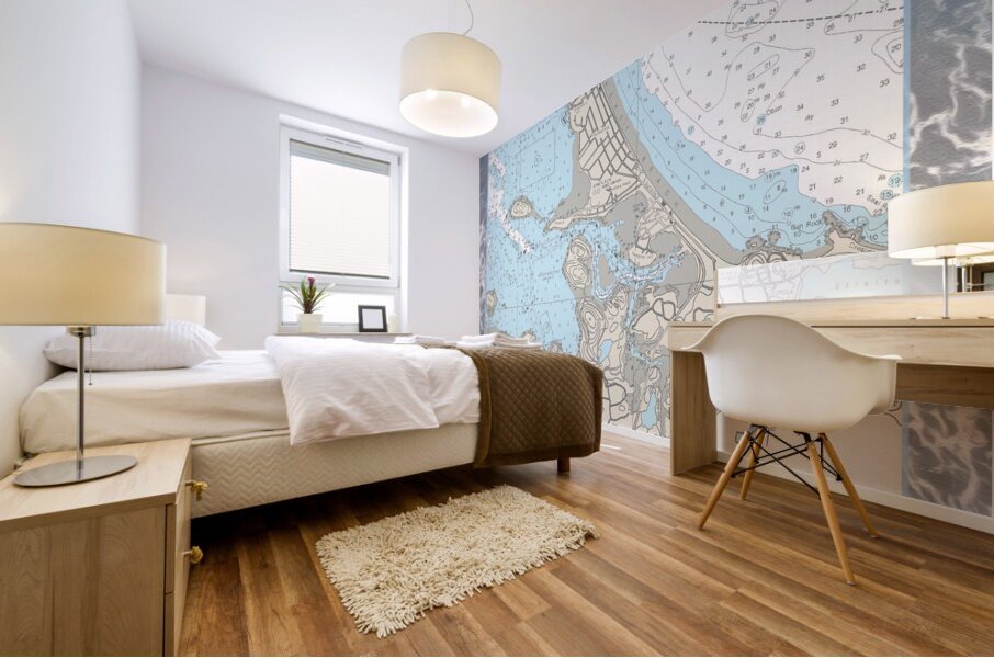 Nantasket Beach VI Mural print